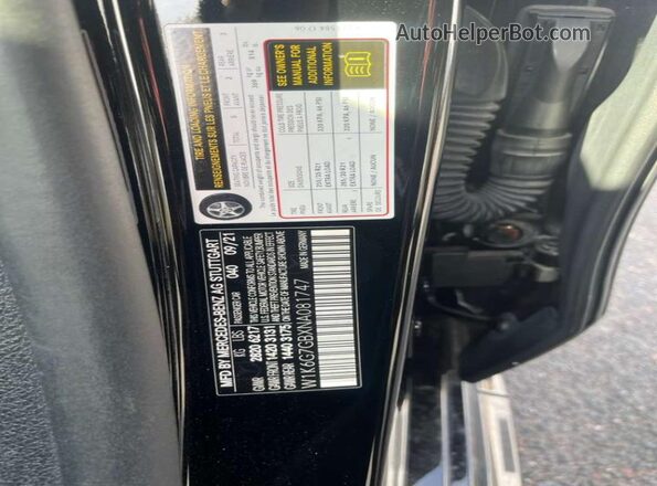 W1K6G7GBXNA081747 2022 MERCEDES-BENZ S Черный 