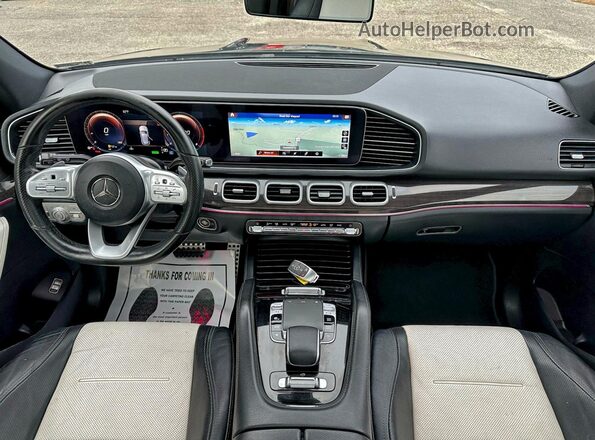 4JGFB8GE8LA280085 2020 MERCEDES-BENZ GLE Black ხელსაწყოთა პანელის ხედი