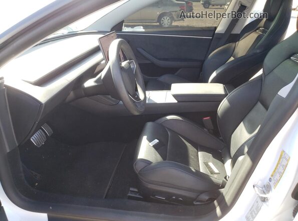 5YJ3E1ET7SF030382 2025 TESLA MODEL 3 White 