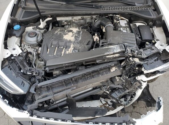 WA1DECF31S1062696 2025 AUDI Q3 White Widok naklejki z numerem VIN