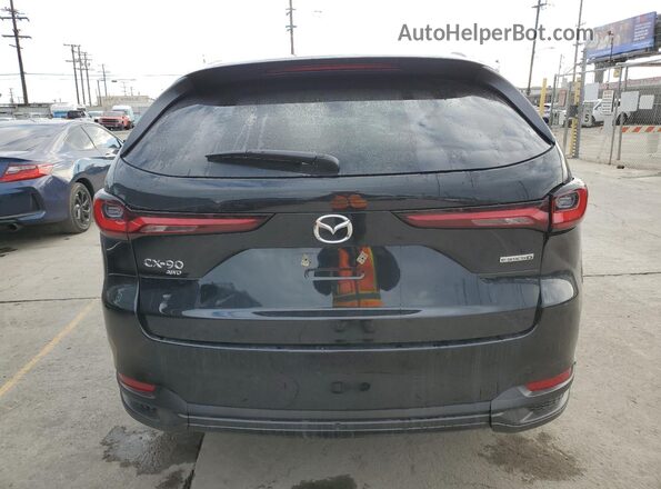 JM3KKBHD5S1225833 2025 MAZDA CX-90 Black Вид салону спереду