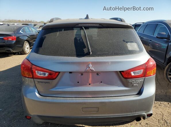 JA4AP4AWXHZ028707 2017 MITSUBISHI OUTLANDER Gray Widok wnętrza z przodu