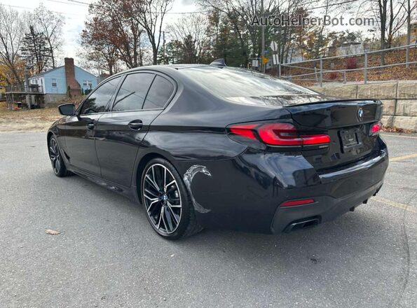 WBA13BK07NCH59691 2022 BMW M5 Black Tył prawy
