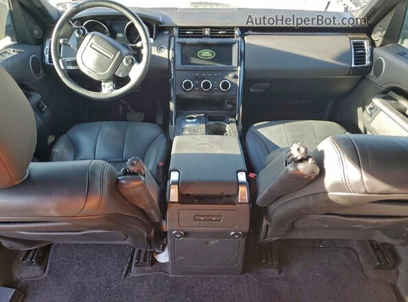 SALRG2RV6L2428833 2020 LAND ROVER DISCOVERY Black Instrument cluster view