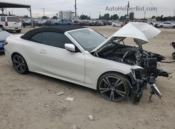 WBA23AT03NCJ90980 2022 BMW 4 SERIES White წინა ხედი