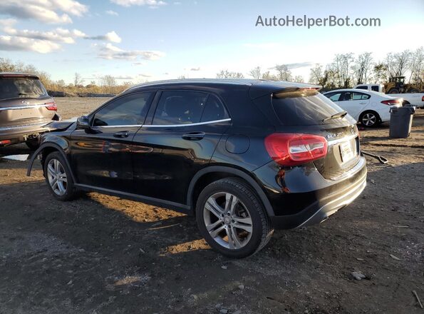 WDCTG4GB0HJ352356 2017 MERCEDES-BENZ GLA Black Tył prawy