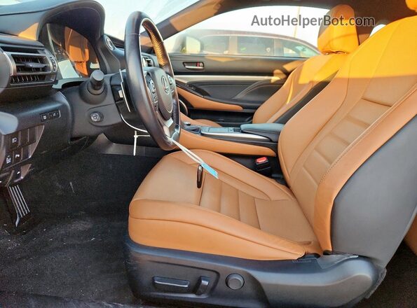 JTHDZ5BC2N5025440 2022 LEXUS RC White Widok deski rozdzielczej