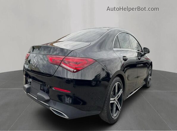 W1K5J4GB1LN091262 2020 MERCEDES-BENZ CLA-CLASS Черный Вид спереди
