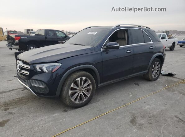 4JGFB4KB7MA302391 2021 MERCEDES-BENZ GLE Синий Задняя левая четверть