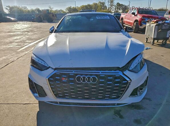 WAUC4CF56NA026803 2022 AUDI S5 Белый Вид сзади