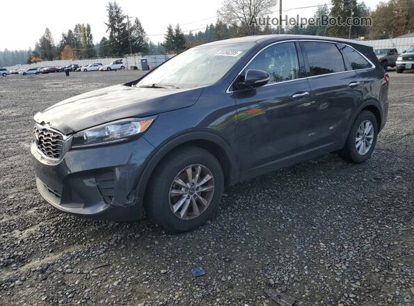 5XYPG4A34KG551992 2019 KIA SORENTO Charcoal 