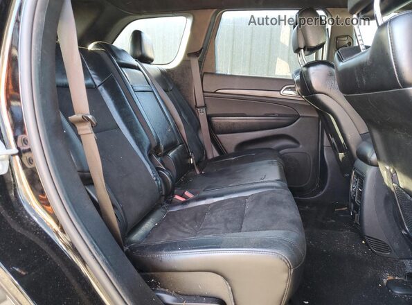 1C4RJFAG6KC767498 2019 JEEP GRAND CHER Black Rear interior view