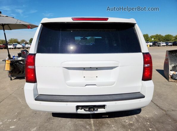 1GNLCDECXLR268270 2020 CHEVROLET TAHOE White Widok wnętrza z przodu