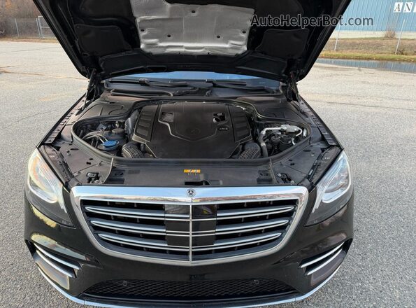 WDDUG8DB4KA489884 2019 MERCEDES-BENZ S Black Առջևի վահանակի տեսք