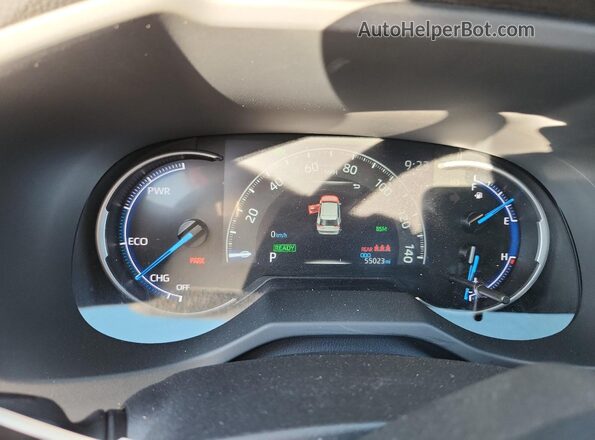 JTMB6RFV5PD085130 2023 TOYOTA LE Gray Вид щитка приладів