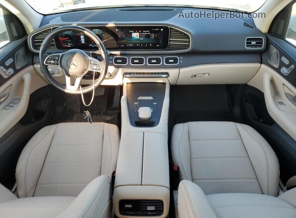 4JGFB4JB5NA701514 2022 MERCEDES-BENZ GLE-CLASS White Вид щитка приладів