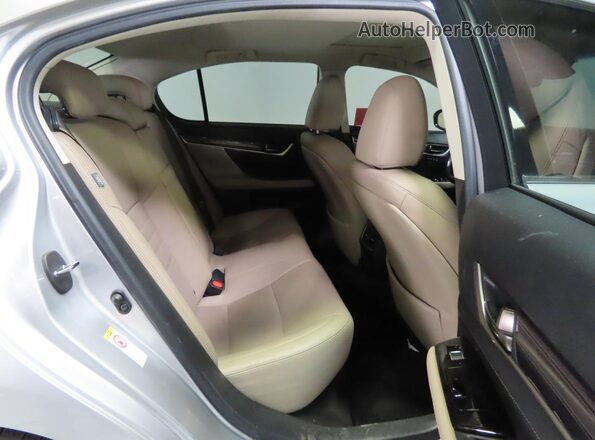 JTHBZ1BLXGA000618 2016 LEXUS GS 350 Silver Widok wnętrza z przodu