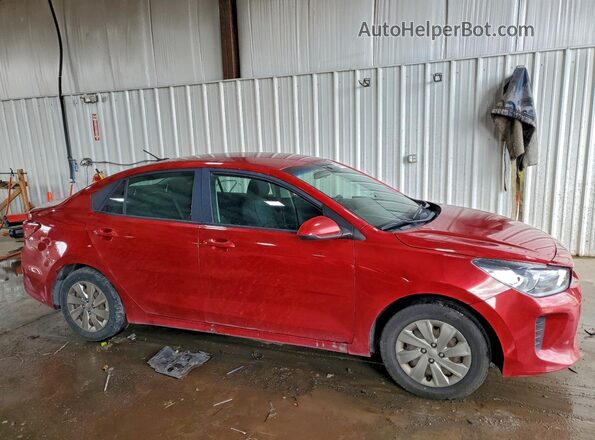 3KPA24AB0JE077630 2018 KIA RIO Red 