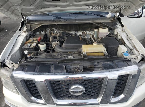 5BZBF0AA6KN852308 2019 NISSAN NV White Widok naklejki z numerem VIN