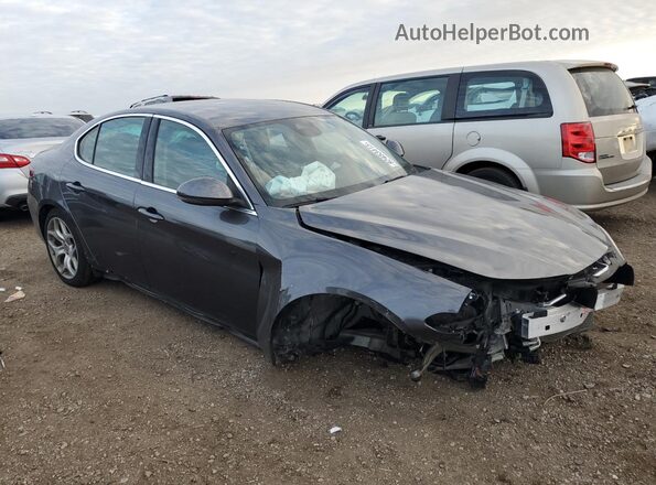 ZARFANBN1L7636683 2020 ALFA ROMEO GIULIA Gray Դիմացի տեսք