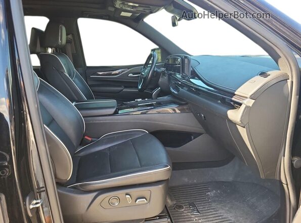 1GYS4PKL6MR472762 2021 CADILLAC ESCALADE Черный Вид спереди
