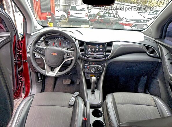 KL7CJPSM2NB530336 2022 CHEVROLET TRAX Красный Вид задних сидений