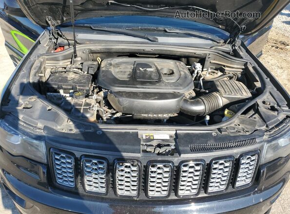 1C4RJEAG2HC761796 2017 JEEP GRAND CHER Black Շարժիչի բաժամունքի տեսք