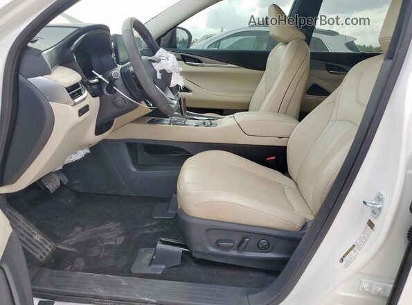 5N1AL1FS8SC345784 2025 INFINITI QX60 White Vista del salpicadero