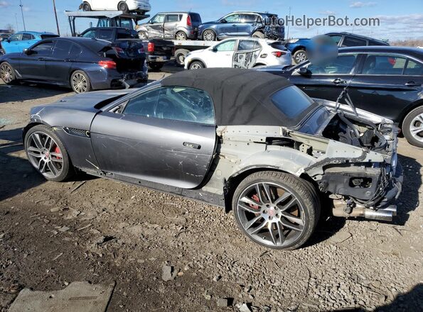 SAJWJ6HL1GMK31826 2016 JAGUAR F-TYPE Серый Задняя правая четверть