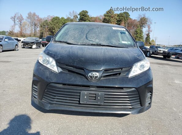 5TDZZ3DC8LS084976 2020 TOYOTA SIENNA Black Rear view