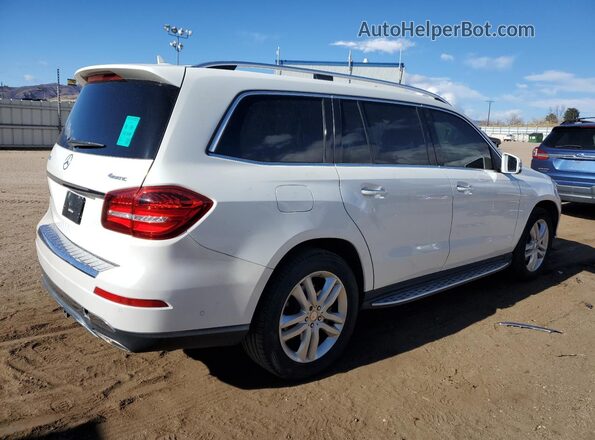4JGDF6EE7HA821301 2017 MERCEDES-BENZ GLS-CLASS White Przód prawy