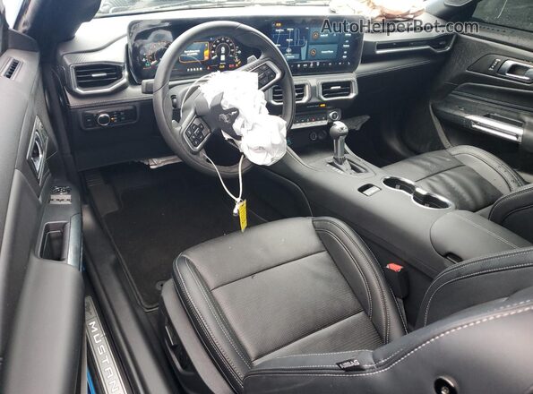 1FA6P8CF3S5407522 2025 FORD MUSTANG Blue Widok deski rozdzielczej