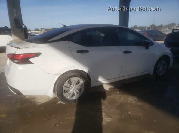 3N1CN8BV2LL814652 2020 NISSAN VERSA Белый Передняя правая четверть