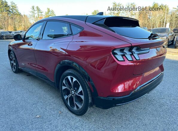 3FMTK3R75MMA61531 2021 FORD MUSTANG MACH-E PREMI Maroon Przód prawy