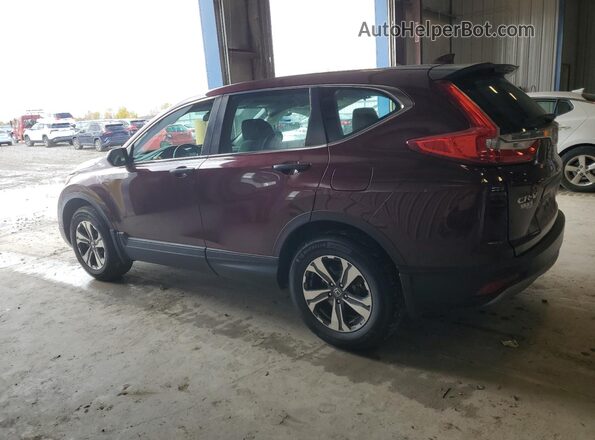 2HKRW6H31KH220745 2019 HONDA CRV Burgundy 