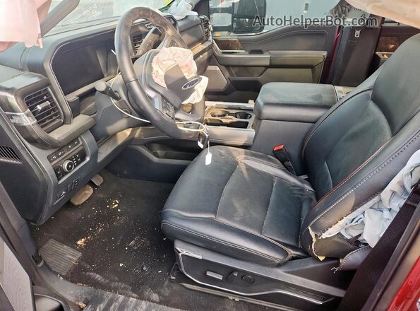 1FT8W2BT9RED75745 2024 FORD F250 Красный Вид панели приборов