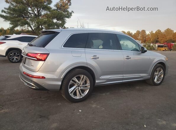 WA1AJAF76MD037333 2021 AUDI Q7 Silver წინა მარჯვენა