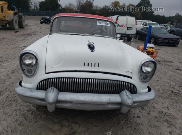A3014445 1954 BUICK SPECIAL White Widok z przodu