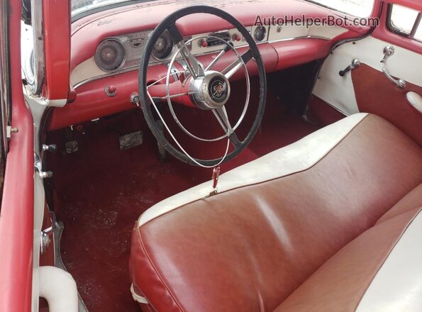 A3014445 1954 BUICK SPECIAL White Widok deski rozdzielczej