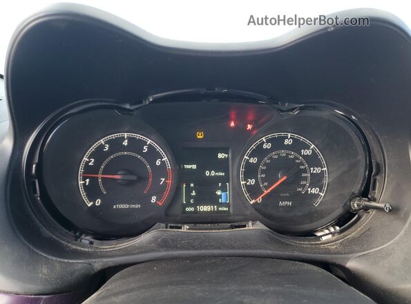 JA32U2FU0GU007230 2016 MITSUBISHI LANCER White Vista del cuadro de instrumentos