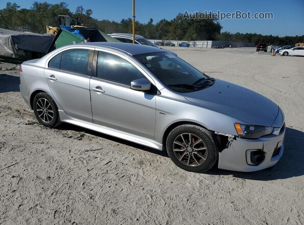 JA32U2FU8HU008563 2017 MITSUBISHI LANCER Silver 