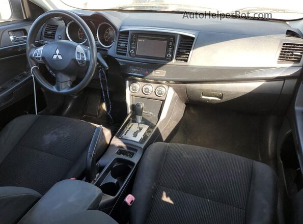 JA32U2FU8HU008563 2017 MITSUBISHI LANCER Silver 