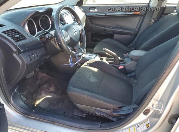 JA32U2FU8HU008563 2017 MITSUBISHI LANCER Silver 