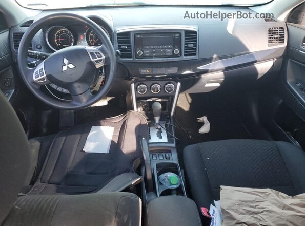 JA32V2FWXGU010098 2016 MITSUBISHI LANCER Gray Widok deski rozdzielczej