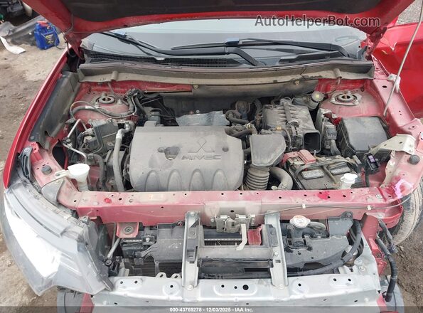 JA4AD2A30LZ003875 2020 MITSUBISHI OUTLANDER Red Rear view