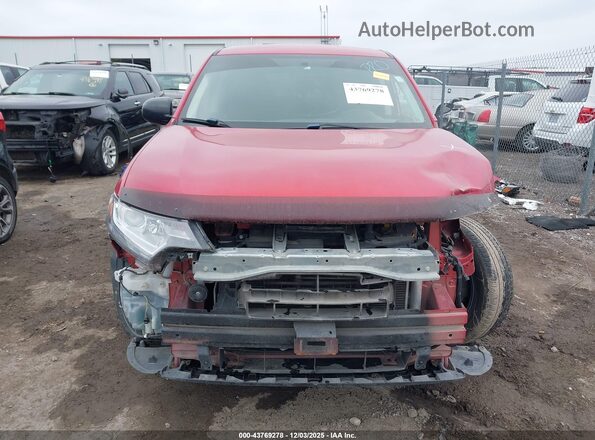JA4AD2A30LZ003875 2020 MITSUBISHI OUTLANDER Red Rear interior view
