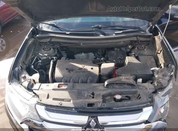 JA4AD3A30GZ002401 2016 MITSUBISHI OUTLANDER Black Widok z tyłu