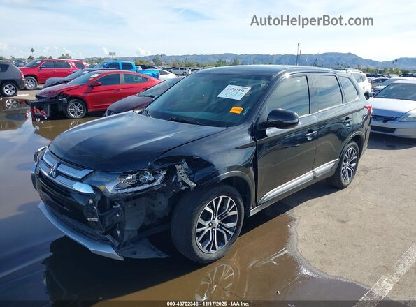 JA4AD3A30GZ002401 2016 MITSUBISHI OUTLANDER Black Widok z przodu