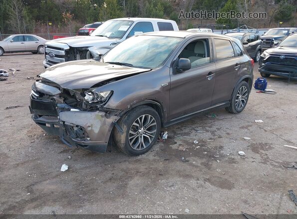JA4AP3AU0JZ019996 2018 MITSUBISHI OUTLANDER SPORT Серый 