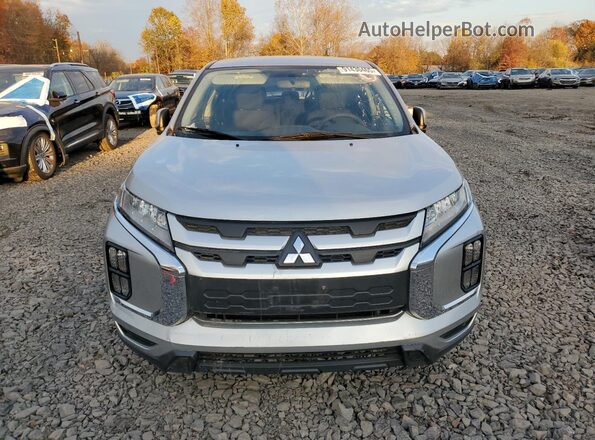 JA4AP3AU0LU006441 2020 MITSUBISHI OUTLANDER Серебряный Вид спереди
